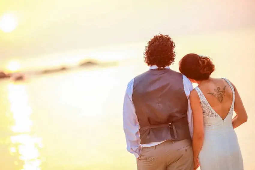 Phi Phi wedding ceremony and reception photographer 